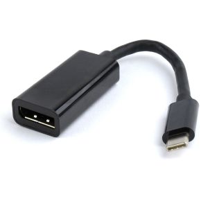 Gembird A-CM-DPF-01 USB Type-C 3.1 DisplayPort Zwart kabeladapter/verloopstukje