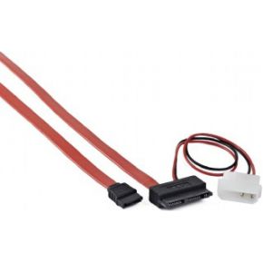 Gembird CC-MSATA-001 Zwart, Rood SATA-kabel