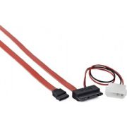Gembird-CC-MSATA-001-Zwart-Rood-SATA-kabel