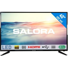 Salora 1600 Series 40Led1600 40 Full Hd Zwart Led Tv salora kopen in de aanbieding