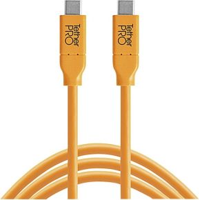 Tether Tools Usb C Naar C 460M Oranje tether tools kopen in de aanbieding