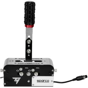Thrustmaster Tssh Sequential Shifter Handbrake Sparco Zilver Zwart thrustmaster kopen in de aanbieding