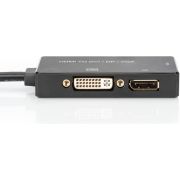 ASSMANN-Electronic-AK-330403-002-S-HDMI-DP-DVI-DVI-D-Zwart-kabeladapter-verloopstukje