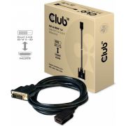 CLUB3D-DVI-to-HDMI-1-4-Cable-M-F-2-meter-Bidirectional