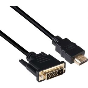 CLUB3D DVI to HDMI 1.4 Cable M/M 2 meter Bidirectional