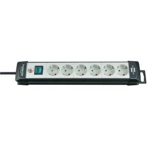 Brennenstuhl 1951560100 6Ac Outlets 3M Zwart Grijs Power Uitbreiding brennenstuhl kopen in de aanbieding