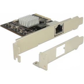 Delock 89654 PCI Express x4-kaart 1 x RJ45 10 Gigabit LAN TN4010