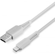 Lindy-31325-0-5m-USB-A-Mannelijk-Mannelijk-Wit-USB-kabel