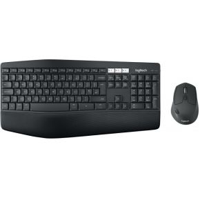 Logitech Mk850 Rf Wireless Bluetooth Qwerty Brits Engels Zwart logitech kopen in de aanbieding