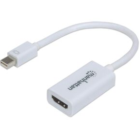 Manhattan 151399 Hdmi Fm Mini Displayport M Wit Kabeladapterverloopstukje manhattan kopen in de aanbieding Manhattan 151399 Hdmi Fm Mini Displayport M Wit Kabeladapterverloopstukje manhattan kopen in de aanbieding