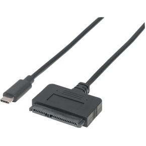 Manhattan 152495 Usb C 31 Sata Zwart Kabeladapterverloopstukje manhattan kopen in de aanbieding
