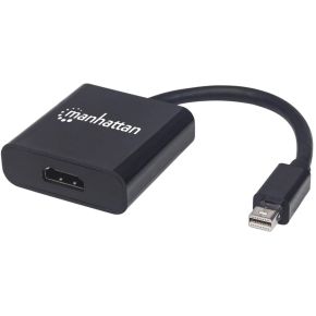 Manhattan 152570 Mini-DisplayPort HDMI Zwart kabeladapter/verloopstukje