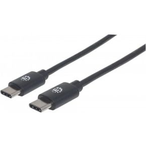 Manhattan 354868 05M Usb C C Mannelijk Zwart Kabel manhattan kopen in de aanbieding