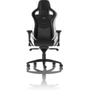 Noblechairs Epic Real Leather Black/White/Red