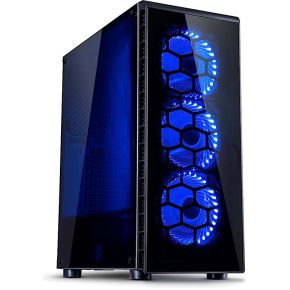 Inter-Tech CXC2 Toren Zwart computerbehuizing
