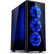 Inter-Tech CXC2 Toren Zwart computer Behuizing