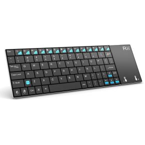 Rii K12 Bt Bluetooth Qwerty Zwart Roestvrijstaal rii kopen in de aanbieding