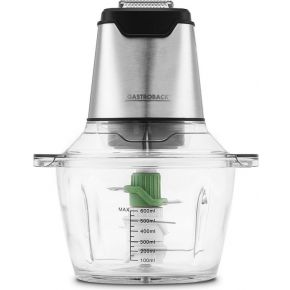 Gastroback 40961 06L 400W Roestvrijstaal Transparant Elektrische Hakmolen gastroback kopen in de aanbieding