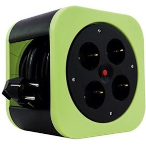 REV kabelbox S S-Box groen 10m
