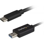StarTech-com-USBC3LINK-2m-USB-A-USB-C-Mannelijk-Mannelijk-Zwart-USB-kabel