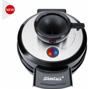 Steba We 20 Volcano Black 4Wafels 700W Zwart Wafelijzer steba kopen in de aanbieding