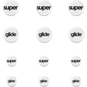 Pulsar Superglide Dot Skates Universal 6mm + 9mm 12pcs