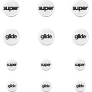 Pulsar Superglide Dot Skates Universal 6mm + 9mm 12pcs