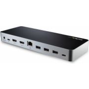 StarTech-com-MST30C2HHPDU-USB-3-0-3-1-Gen-1-Type-C-Zwart-Zilver-notebook-dock-poortreplicator