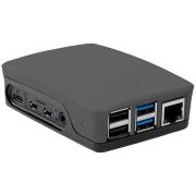 Behuizing Voor Raspberry Pi 4 Model B - Zwart/Grijs