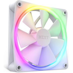 NZXT F120 RGB - 120mm RGB Fans - Single - White