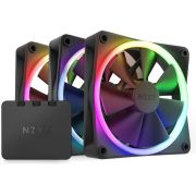NZXT F120RGB - 120mm RGB Fans - Triple - Black