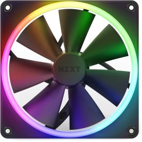 NZXT F140RGB - 140mm RGB Fans - Single - Black