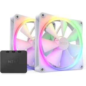 NZXT F140RGB - 140mm RGB Fans - Twin - White