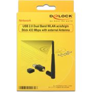 Delock-12462-USB-2-0-Dual-Band-WLAN-ac-a-b-g-n-Stick-433-150-Mbps-met-externe-antenne