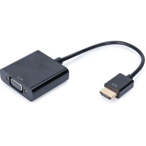 Assmann Digitus Da 70461 Zwart Video Kabel Adapter assmann kopen in de aanbieding