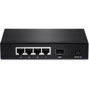 Trendnet TEG-S51SFP Gigabit Ethernet (10/100/1000) Zwart netwerk- netwerk switch