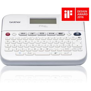 Brother Pt D400Vp Thermo Transfer 180 X 180Dpi Grijs Wit Labelprinter brother kopen in de aanbieding