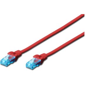 Digitus Patch Cable, UTP, CAT5E 1.0m - [DK-1511-010/R]