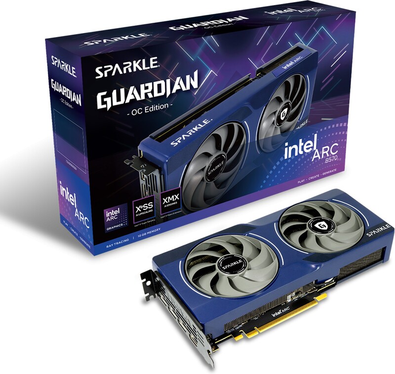 Megekko.nl - Sparkle Intel Arc B570 GUARDIAN OC 10GB