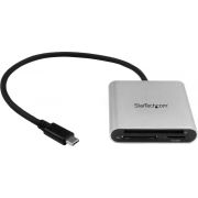 StarTech.com USB 3.0 Flash geheugen multi kaartlezer/schrijver met USB-C SD, microSD, CompactFlash