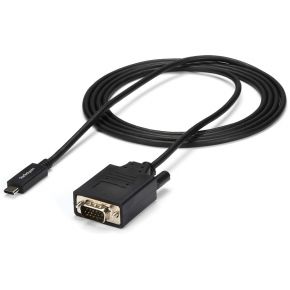 StarTech.com USB-C naar VGA adapterkabel 2 m