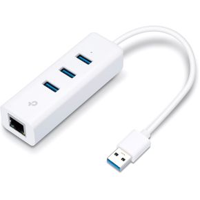 TP-LINK 3-Port USB 3.0 Hub Gigabit Ethernet Adapter