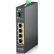 ZyXEL-RGS100-5P-Unmanaged-L2-Gigabit-Ethernet-10-100-1000-Power-over-Ethernet-PoE-Zwart-netwerk-switch