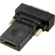 Akasa-AK-CBHD16-BK-DVI-D-HDMI-Zwart-kabeladapter-verloopstukje