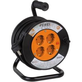 Perel Kabelhaspel 25 M 3G15 perel kopen in de aanbieding
