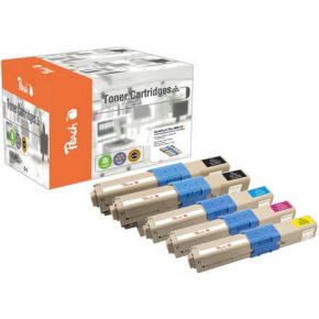 Peach 0F111911 Toner Zwart Cyaan Geel Toners Lasercartridge peach kopen in de aanbieding