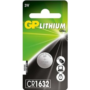 GP Batteries Lithium Cell CR1632 Lithium 3V