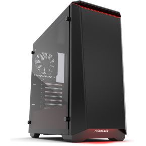 Phanteks Eclipse P400S Tempered Glass Blackred phanteks kopen in de aanbieding