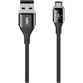 Belkin Duratek Micro Usbusb Dupont Kevlar Kabel 12M Schwarz belkin kopen in de aanbieding