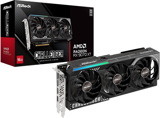 【新品未使用】RX9070 XT ASRock Challenger 納品書付 Megekko.nl - ASRock Challenger RX 9070 XT 16GB Videokaart